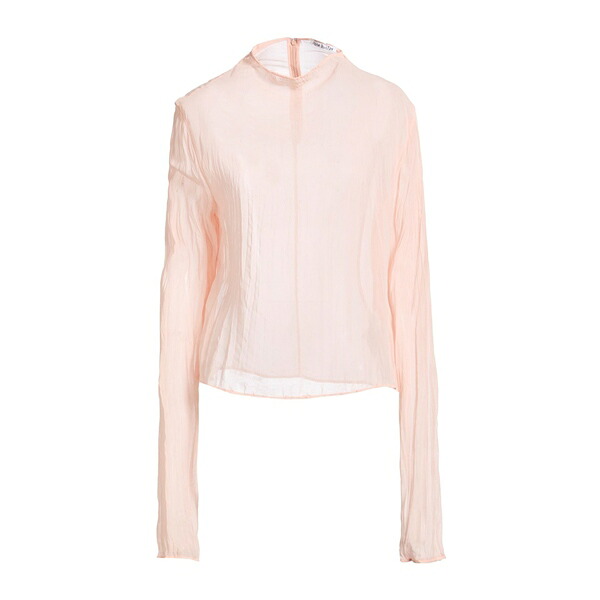【送料無料】 アクネ ストゥディオズ レディース Tシャツ トップス Tops Pink｜asty