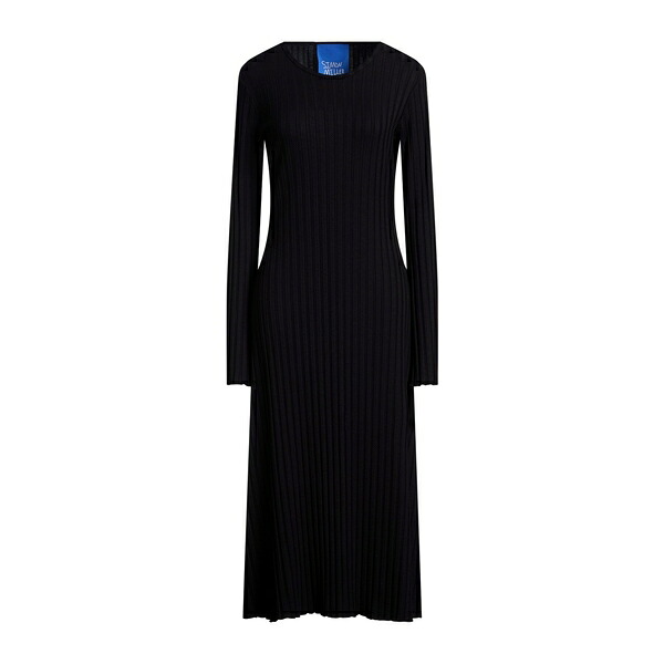 【送料無料】 サイモンミラー レディース ワンピース トップス Midi dresses Black｜asty