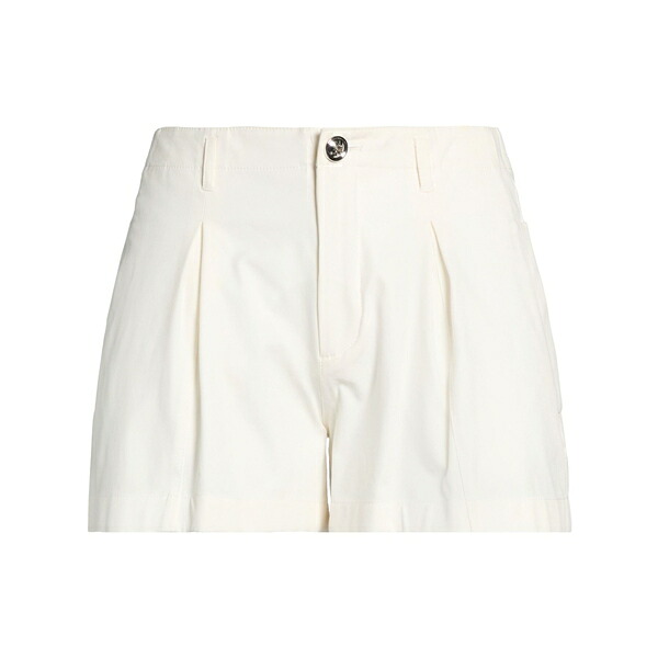 【送料無料】 ジャンバティスタ ヴァリ レディース カジュアルパンツ ボトムス Shorts & Bermuda Shorts White｜asty