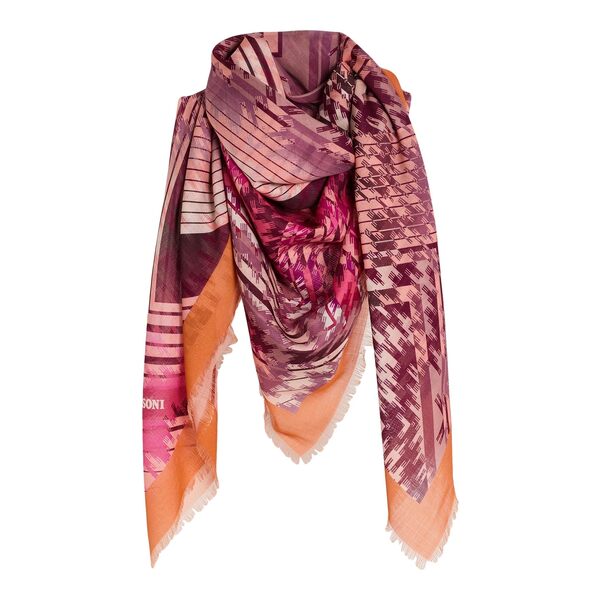 【貨物輸送無料】 ミッソーニ レディース えり巻き・袈裟・えり巻き 付属物 Scarves Red
