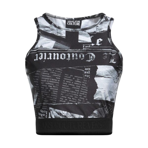 【送料無料】 ベルサーチ レディース Tシャツ トップス Tops Black｜asty