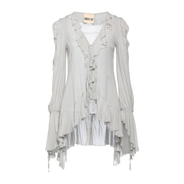 【送料無料】 アニエバイ レディース シャツ トップス Shirts Grey｜asty