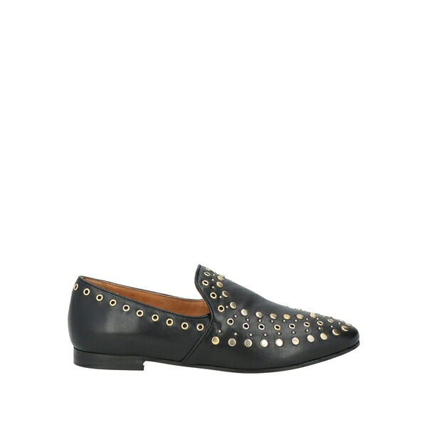 【貨物輸送無料】 砂子ロ レディース スリッポン・ローファー シューズ Loafers Black