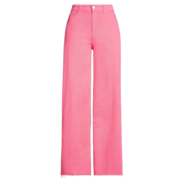 【貨物輸送無料】 デパートメントファイブ レディース 心地好いズボン下 ボトムス Pants Pink