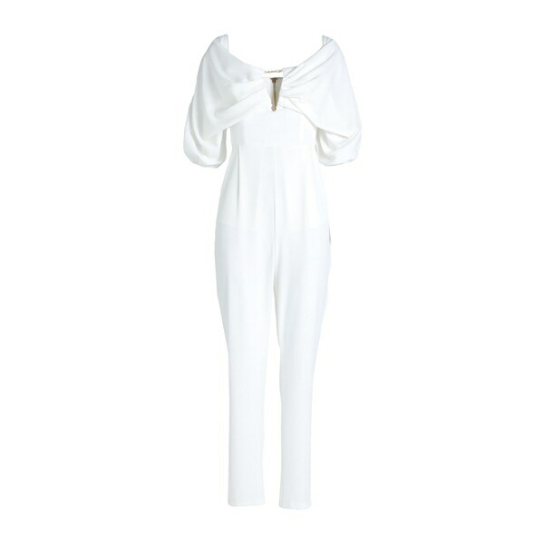 【送料無料】 レリッシュ レディース ワンピース トップス Jumpsuits White|asty