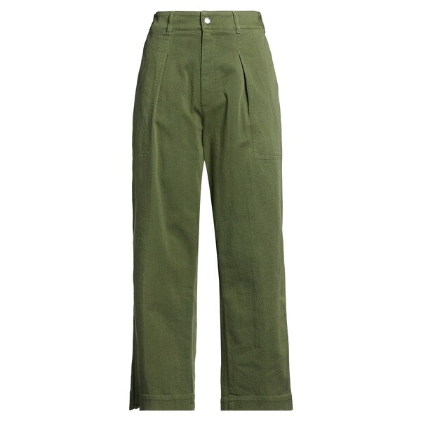 【貨物輸送無料】 デパートメントファイブ レディース 心地好いズボン下 ボトムス Pants Green