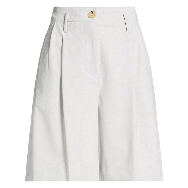 【貨物輸送無料】 ソロトレ レディース 心地好いズボン下 ボトムス Shorts \u0026 Bermuda Shorts Grey