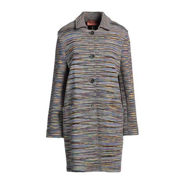 【貨物輸送無料】 ミッソーニ レディース 上衣＆上衣 アウター Overcoats \u0026 Trench Coats Purple