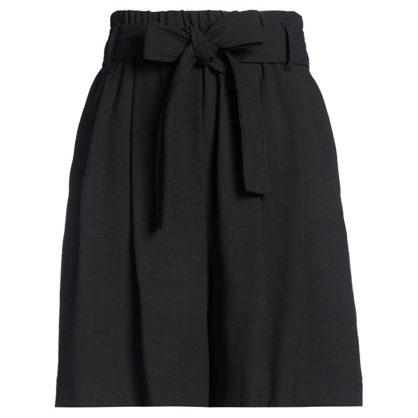 【貨物輸送無料】 ユッカ レディース 心地好いズボン下 ボトムス Shorts \u0026 Bermuda Shorts Black