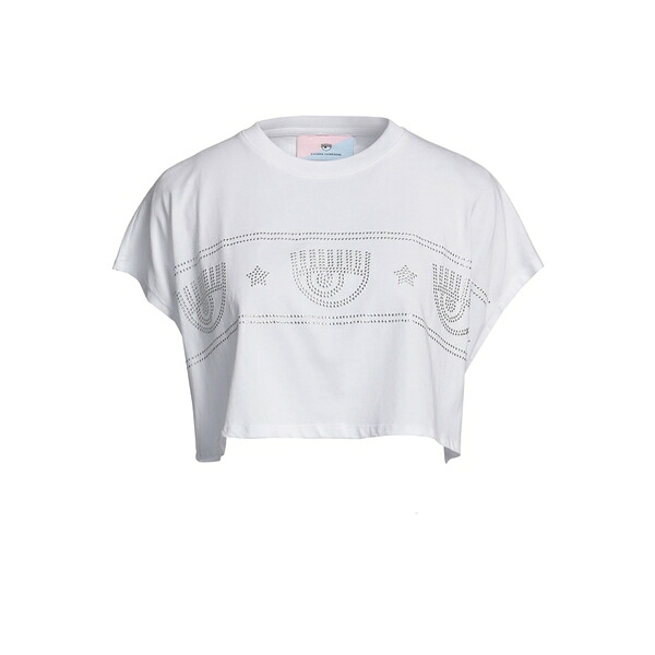 【貨物輸送無料】 シアラフェラーニ レディース プルオーバー トップス T-shirts White