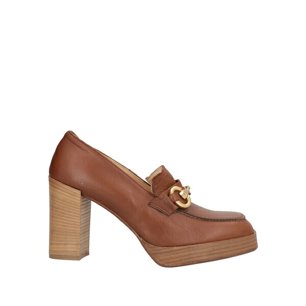 【送料無料】 ノア A. レディース スリッポン・ローファー シューズ Loafers Brown｜asty