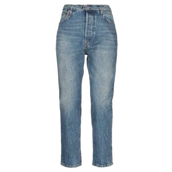 【送料無料】 アールサーティーン レディース デニムパンツ ボトムス Jeans Blue｜asty