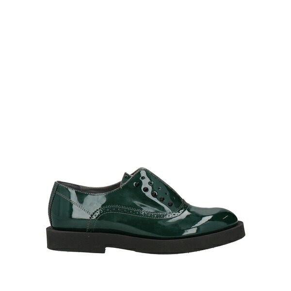 【貨物輸送無料】 パチョッティ フォーアス レディース スリッポン・ローファー シューズ Loafers Green