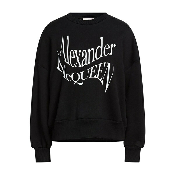 【貨物輸送無料】 マックイーン レディース パーカー・スウェットシャツ アウター Sweatshirts Black