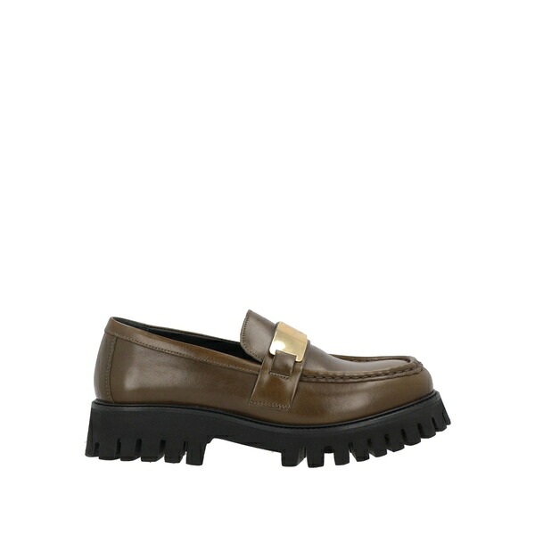 【貨物輸送無料】 マージュ レディース スリッポン・ローファー シューズ Loafers Green