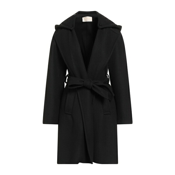 【貨物輸送無料】 騒々しい混乱 レディース 上衣＆上衣 アウター Coats Black