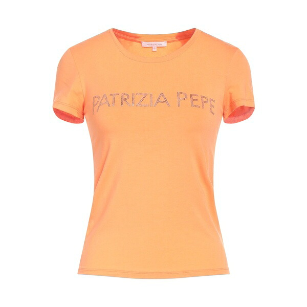 【貨物輸送無料】 パトリツィア ペペ レディース プルオーバー トップス T-shirts Orange