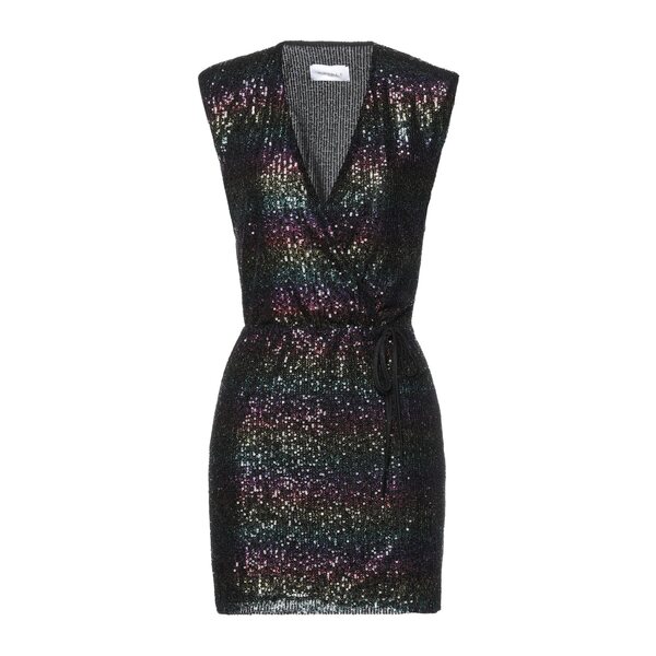 【送料無料】 ガレパリ レディース ワンピース トップス Mini dresses Black｜asty