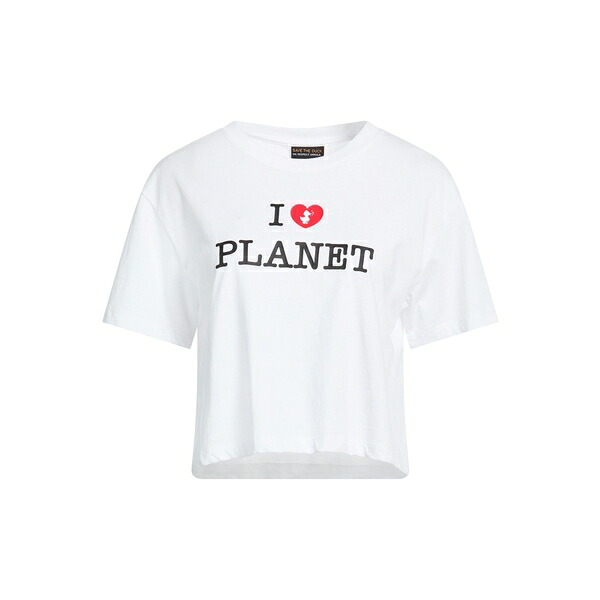 【貨物輸送無料】 セーブザダック レディース プルオーバー トップス T-shirts White