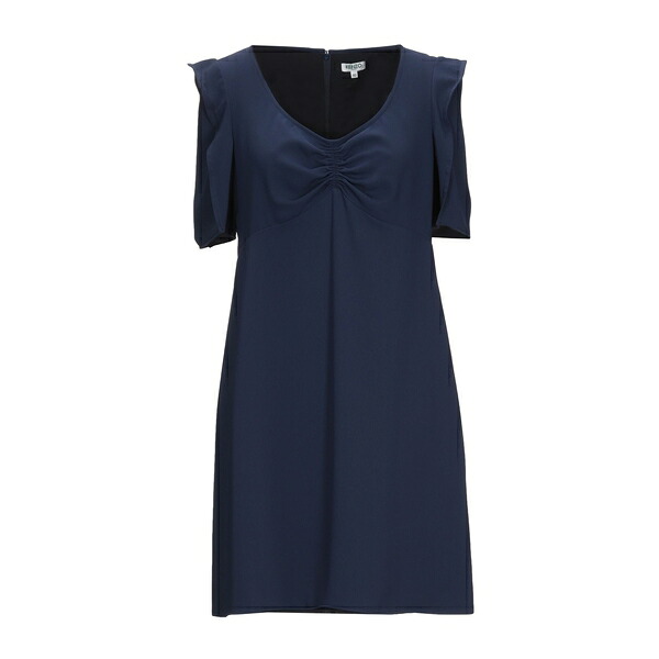 【送料無料】 ケンゾー レディース ワンピース トップス Mini dresses Blue|asty