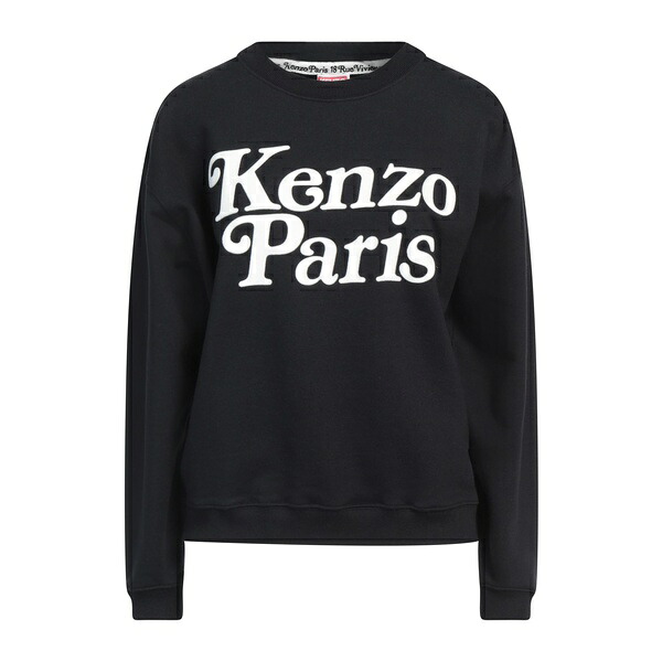 【貨物輸送無料】 ケンゾー レディース パーカー・スウェットシャツ アウター Sweatshirts Black