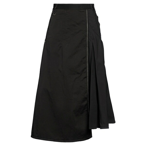 【送料無料】 ハイ レディース スカート ボトムス Midi skirts Black|asty