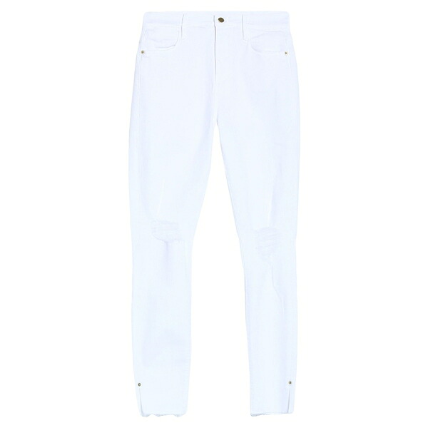 【貨物輸送無料】 ひな形 レディース ジーンズズボン下 ボトムス Jeans White