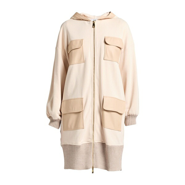 【貨物輸送無料】 ジジル レディース 上衣＆上衣 アウター Overcoats \u0026 Trench Coats Beige