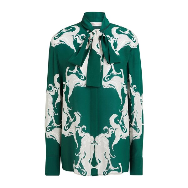 【貨物輸送無料】 ヴァレンティノ ガラヴァーニ レディース プルオーバー トップス Shirts Green