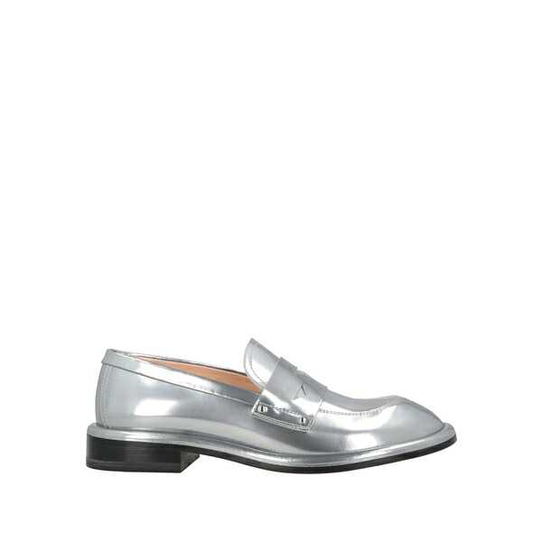 【貨物輸送無料】 エージーエル レディース スリッポン・ローファー シューズ Loafers Silver