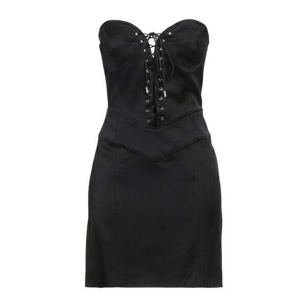 【送料無料】 PTトリノ レディース ワンピース トップス Mini dresses Black|asty