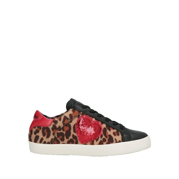 【送料無料】 モスキーノ レディース スニーカー シューズ Sneakers Black｜asty