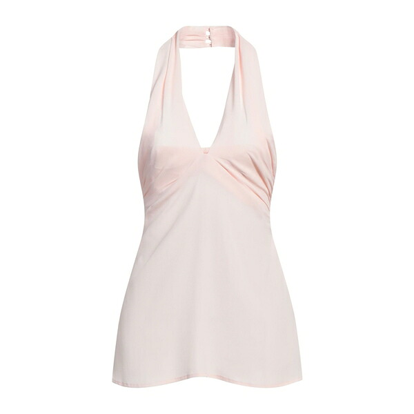 【送料無料】 セミクチュール レディース Tシャツ トップス Tops Pink｜asty 15,735円