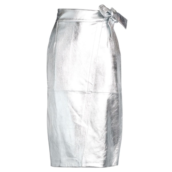 【貨物輸送無料】 バッシュ レディース スコート ボトムス Midi skirts Silver ボトムス-スカート