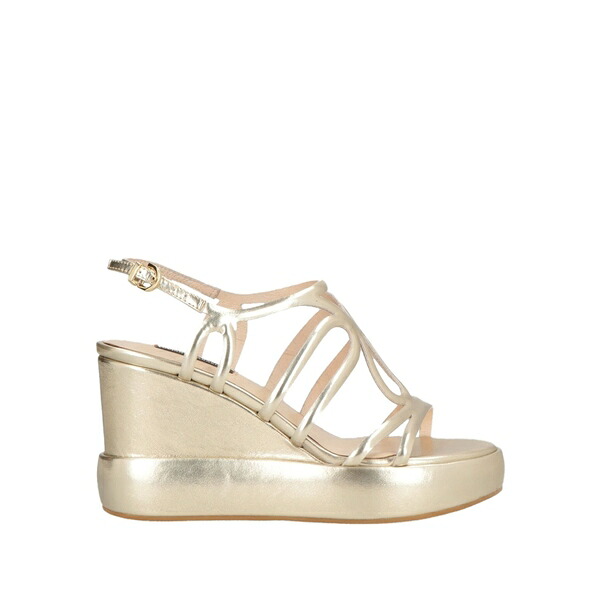 【送料無料】 ルチアーノ バラキーニ レディース サンダル シューズ Sandals Gold｜asty