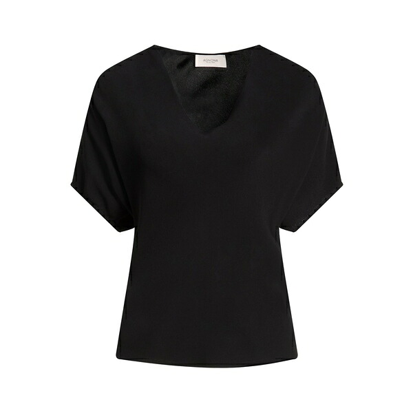 【貨物輸送無料】 アグノラ レディース ティーシャツ トップス Tops Black