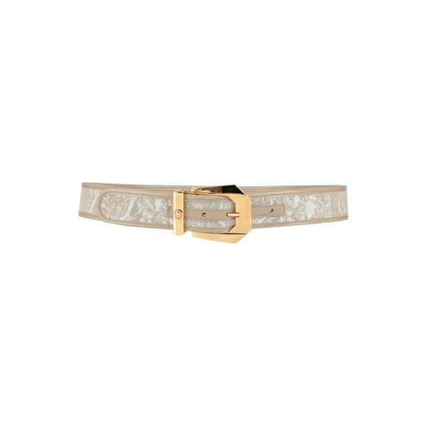 【貨物輸送無料】 ヴェルサーチ レディース 三尺帯 付属物 Belts Beige