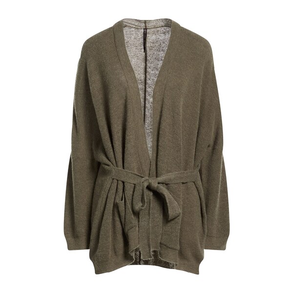 【貨物輸送無料】 マニラグレース レディース ジレー アウター Cardigans Green