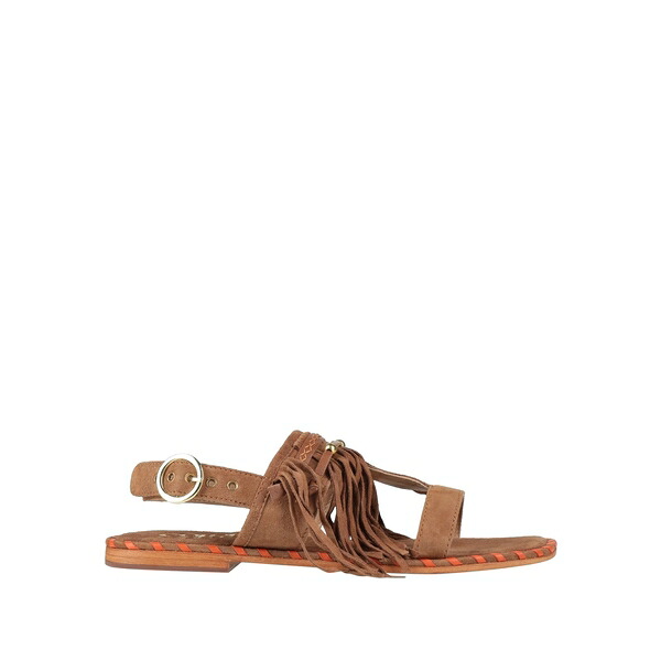 【貨物輸送無料】 カラーズ オブ 黄金州 レディース サンダル シューズ Sandals Brown 靴-サンダル-コンフォートサンダル