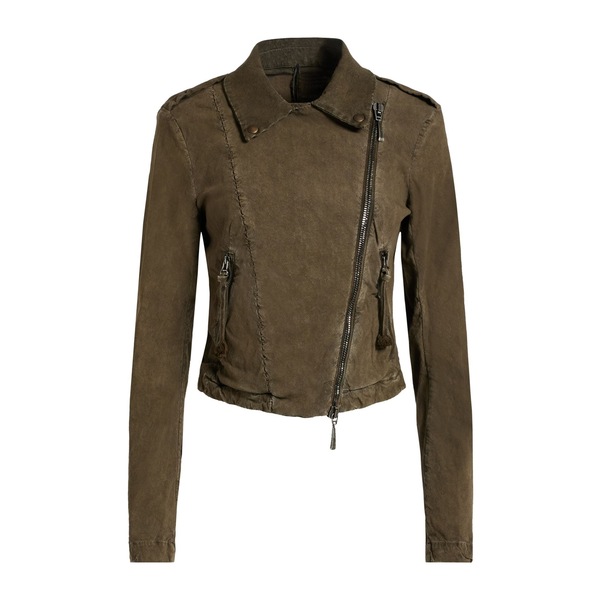 【送料無料】 マスナダ レディース ジャケット＆ブルゾン アウター Jackets Green｜asty