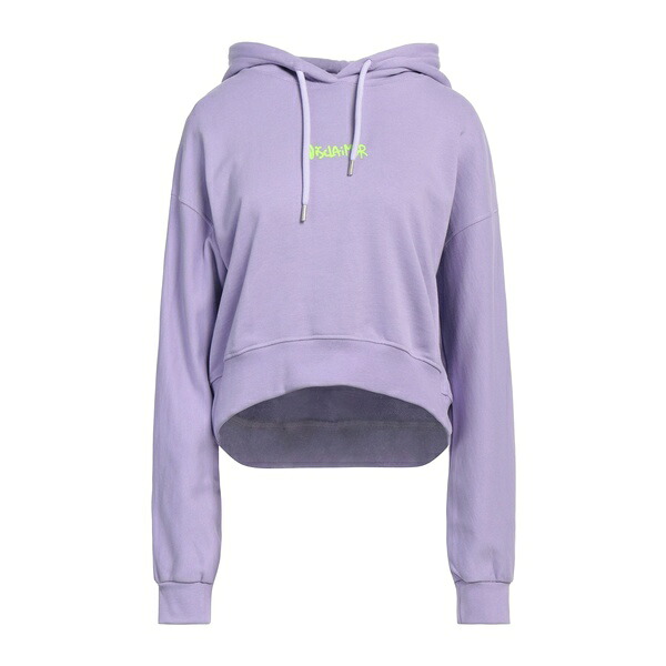 【送料無料】 ディスクレイマー レディース パーカー・スウェットシャツ アウター Sweatshirts Purple|asty
