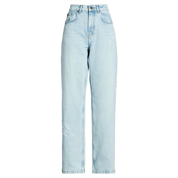 【送料無料】 カサブランカ レディース デニムパンツ ボトムス Jeans Blue｜asty