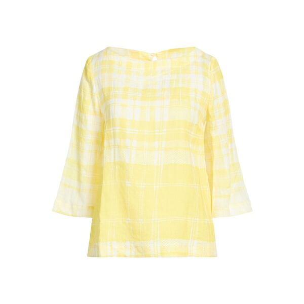 【送料無料】 バランタイン レディース Tシャツ トップス Tops Yellow|asty
