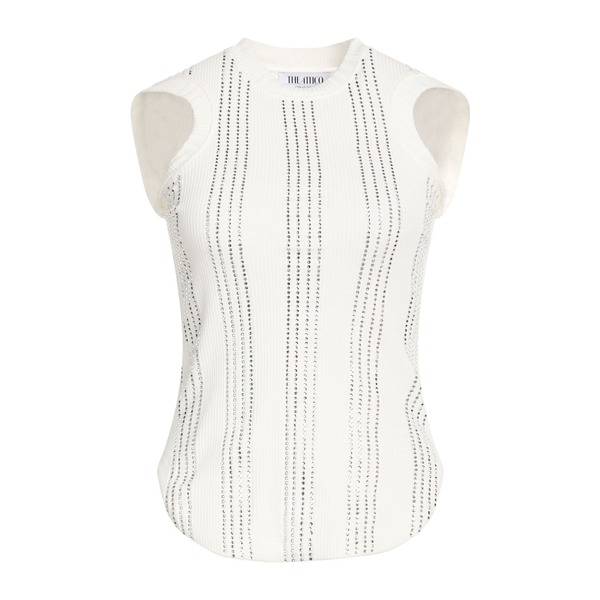 【貨物輸送無料】 ジ アティコ レディース プルオーバー トップス Tops White