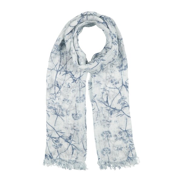 【貨物輸送無料】 １２０％リノ レディース えり巻き・袈裟・えり巻き 付属品 Scarves Blue