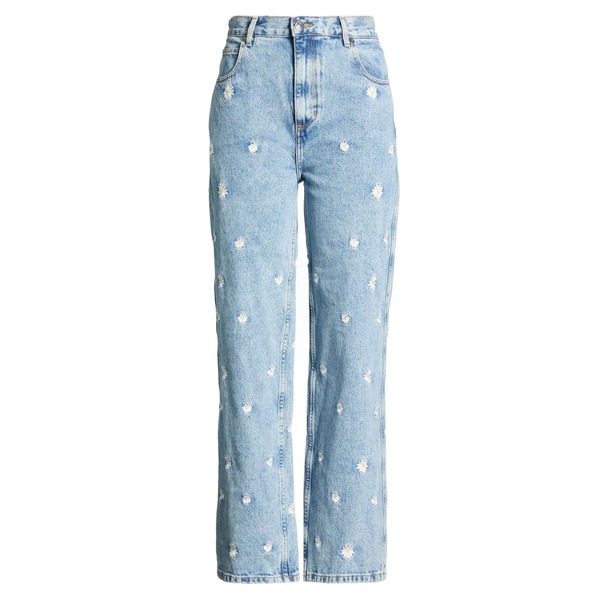【貨物輸送無料】 真砂ロ レディース ジーンズズボン下 ボトムス Jeans Blue