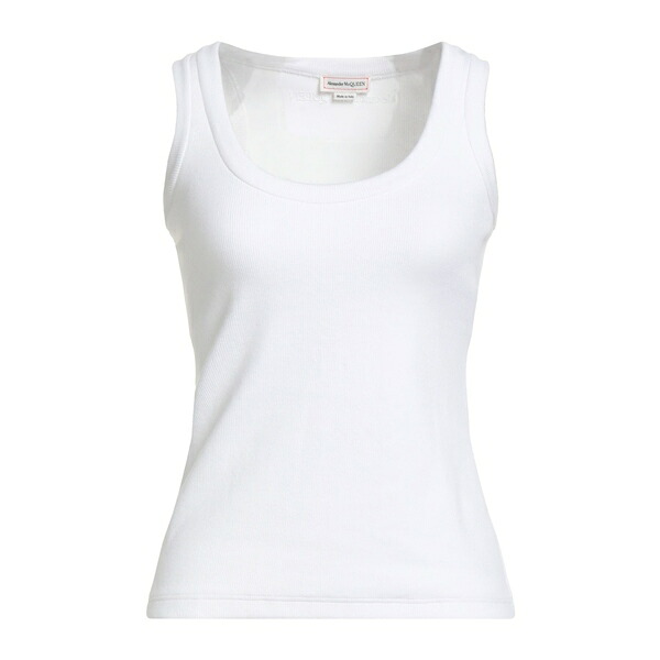 【貨物輸送無料】 マックイーン レディース プルオーバー トップス Tank tops White