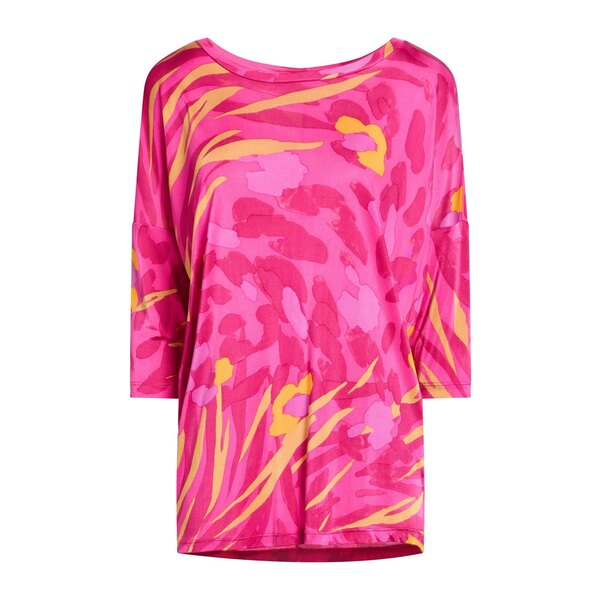 【貨物輸送無料】 アンジェロマラニー レディース プルオーバー トップス T-shirts Pink