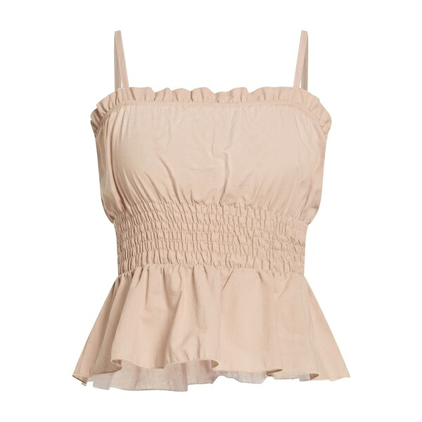 【送料無料】 ヴィコロ レディース Tシャツ トップス Tops Beige|asty
