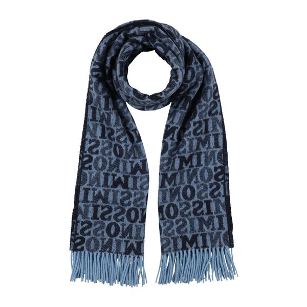【貨物輸送無料】 ミッソーニ レディース えり巻き・袈裟・えり巻き 付属物 Scarves Blue